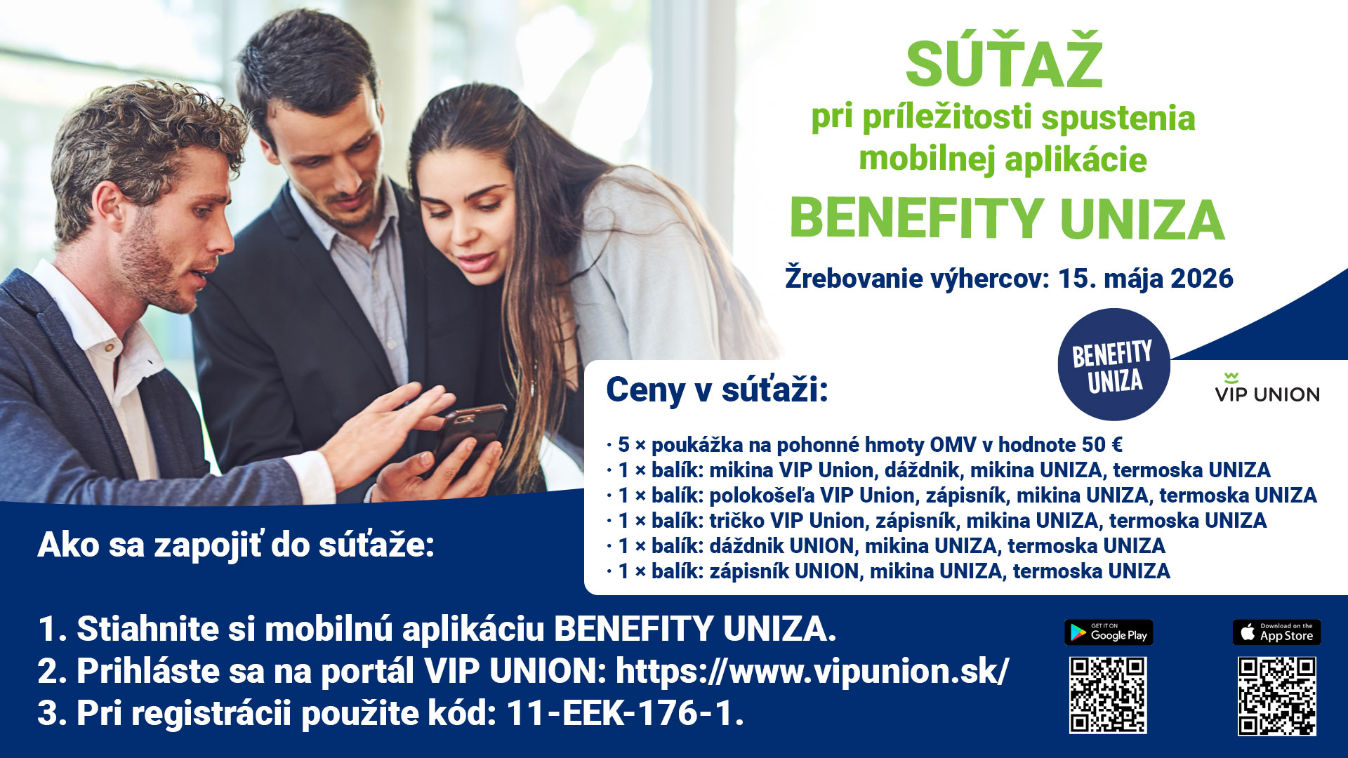 spustenie mobilnej zamestnaneckej aplikacie benefity uniza
