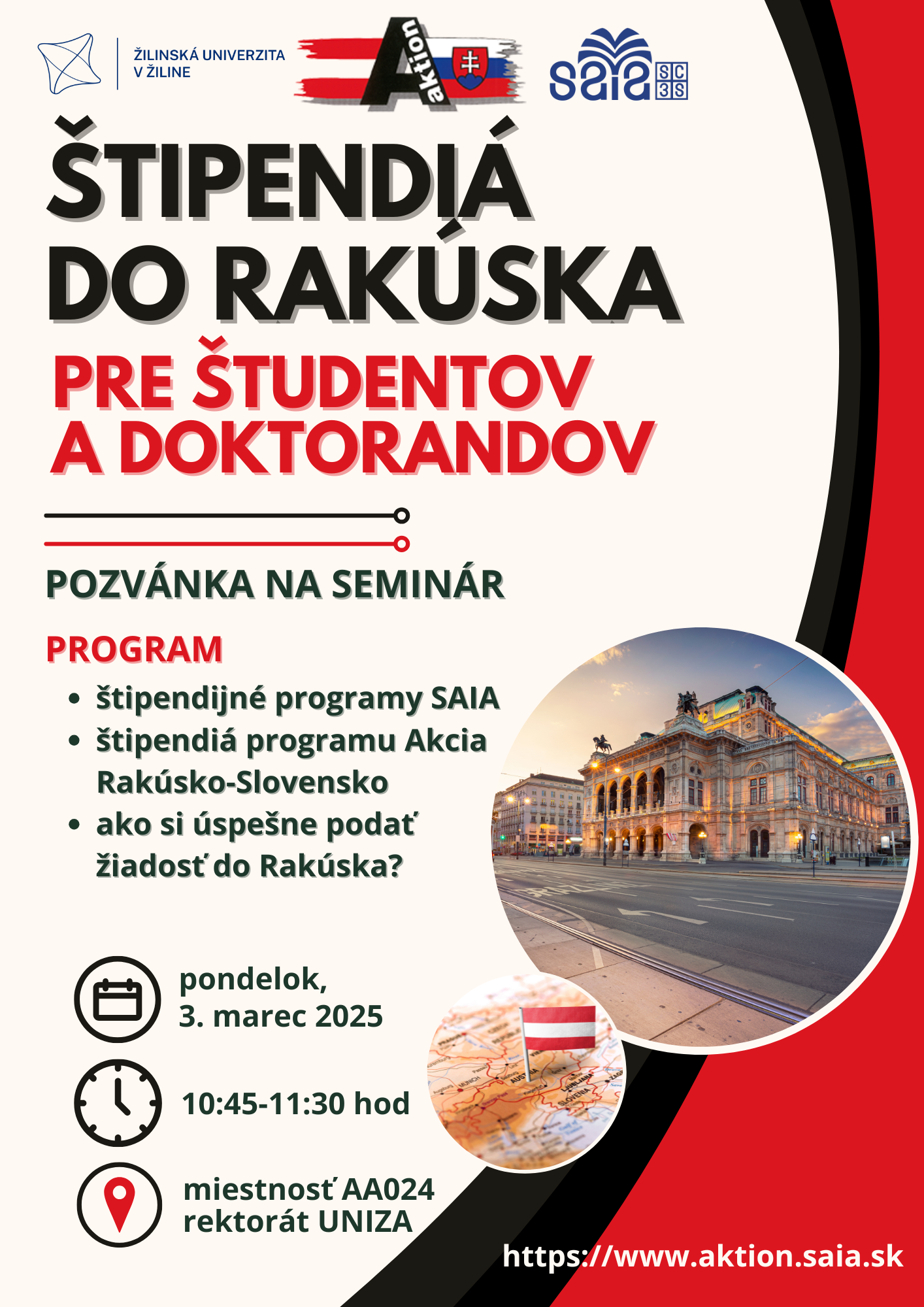 21022025 pozvanka na informacny seminar o stipendiach do rakuska pozvanka pre studentov