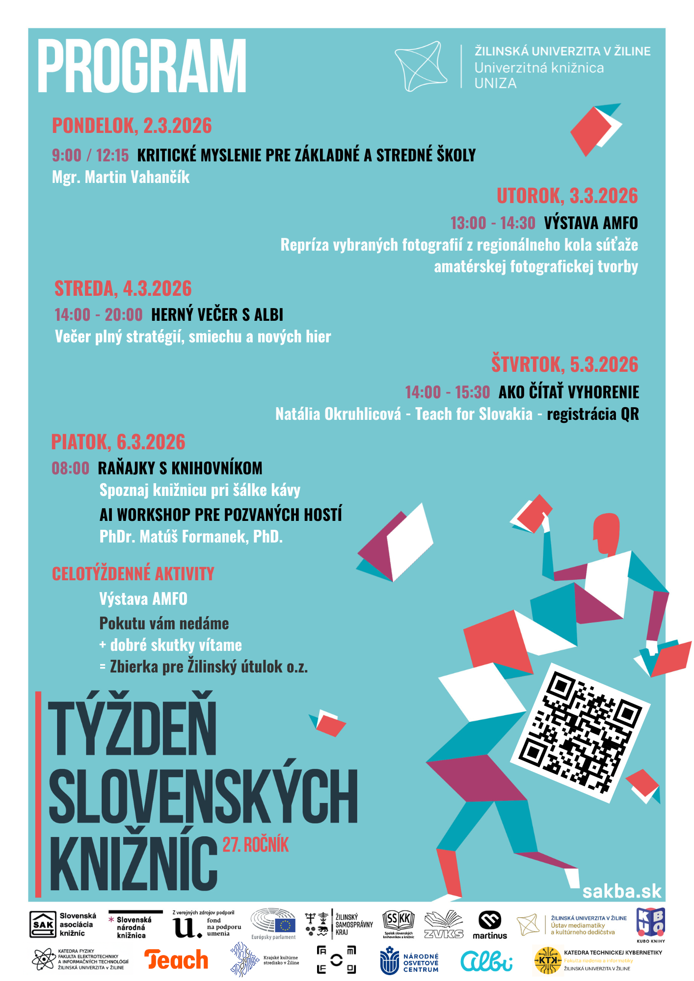 02032026 Tyzden slovenskych kniznic v univerzitnej kniznici